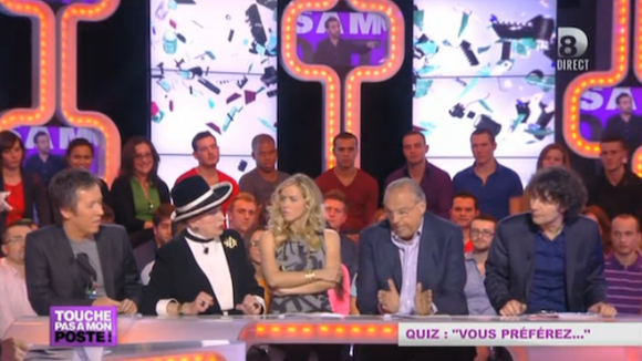 Zapping : Gérard Louvin et Geneviève de Fontenay s'empoignent chez Cyril Hanouna