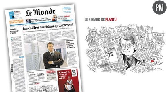 Hommage du Monde à Erik Izraelewicz, décédé à son bureau en novembre 2012.