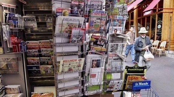 "Le Figaro" premier quotidien national en 2012, "Aujourd'hui en France" progresse