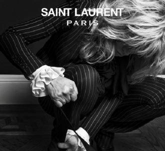 Courtney Love, égérie de Saint Laurent Paris.