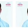 La version affichage de "Baby & me", la campagne d'Evian.