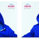 La version affichage de "Baby &amp; me", la campagne d'Evian.
