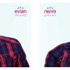 La version affichage de "Baby & me", la campagne d'Evian.