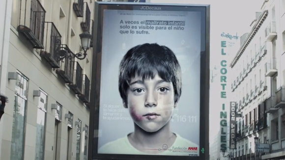 Une publicité avec un message caché pour les enfants