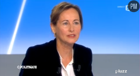 Ségolène Royal sur le plateau de "C politique" hier