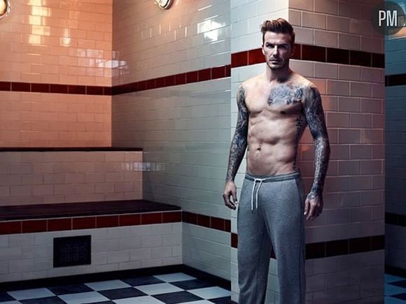 David Beckham en sous-vêtements pour H&M