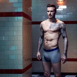 David Beckham en sous-vêtements pour H&M