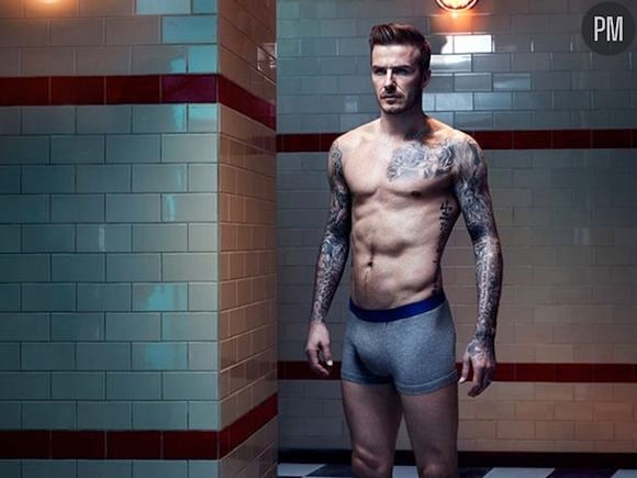 David Beckham en sous-vêtements pour H&M