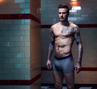 David Beckham en sous-vêtements pour H&M