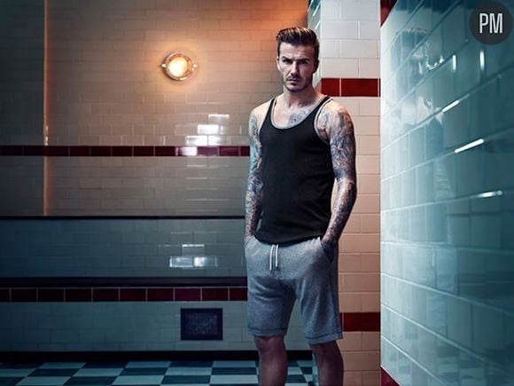 David Beckham en sous-vêtements pour H&M