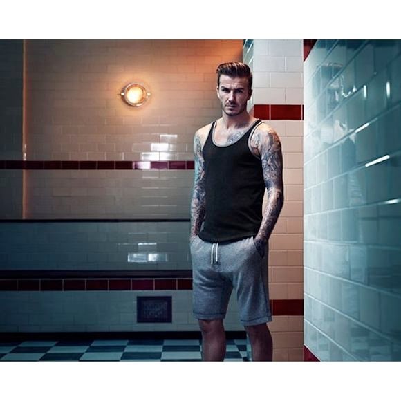 David Beckham en sous-vêtements pour H&M