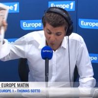 Les premiers pas de Thomas Sotto à la matinale d'Europe 1