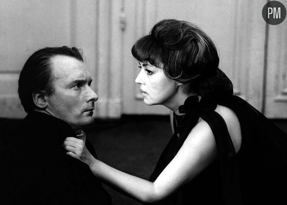 Jeanne Moreau et Michel Bouquet dans "La Mariée était en noir" (1967)