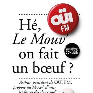 Oüi FM drague le Mouv' dans une publicité