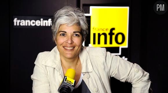 Fabienne Sintès, nouvelle voix de la matinale de France Info.