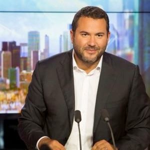 Bruce Toussaint, pilote depuis la rentrée la matinale de i-TELE