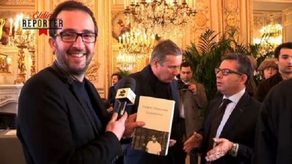 Nicolas Dupont-Aignan traite Frédéric Haziza de "merde intégrale" sur Canal+