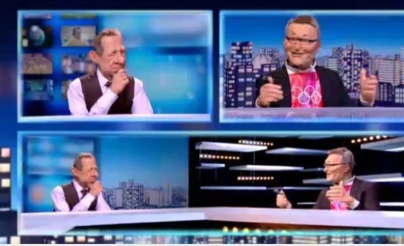 Laurent Ruquier dans "Les Guignols de l'info" sur Canal+