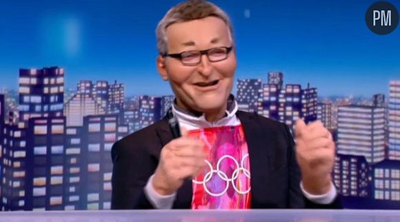 Laurent Ruquier dans "Les Guignols de l'info" sur Canal+