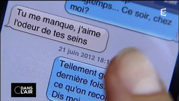 Un SMS très chaud dans "C dans l'air"