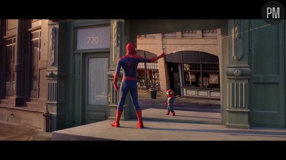 Evian s'amuse avec le "Baby Spider-Man"