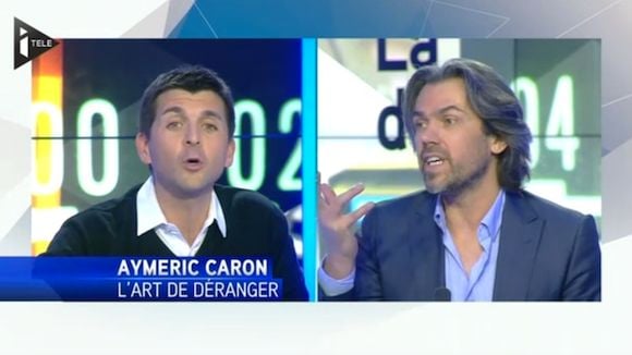 Débat houleux entre Aymeric Caron et Thomas Sotto sur i-Télé