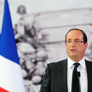 François Hollande lors du 68e anniversaire du Débarquement.