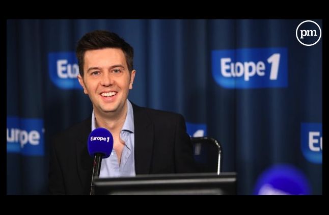 Maxime Switek, nouvel anchorman de la matinale d'Europe 1 le week-end.