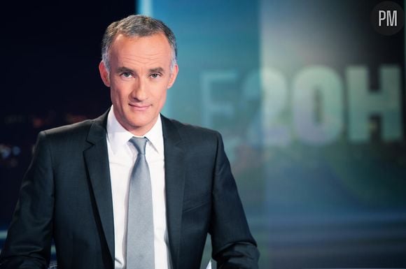 Gilles Bouleau, élu présentateur de JT de la saison des TV Notes 2014.