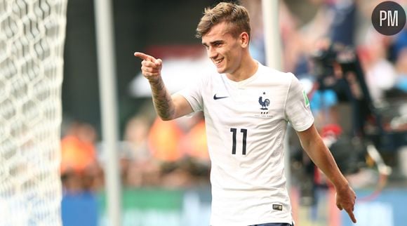 Antoine Griezmann pendant France/Nigeria, le 30 juin 2014.