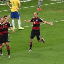 Le Brésil battu (7-1) par l'Allemagne.
