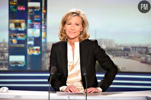 Claire Chazal, à la tête du 20 heures de TF1 depuis 23 ans.