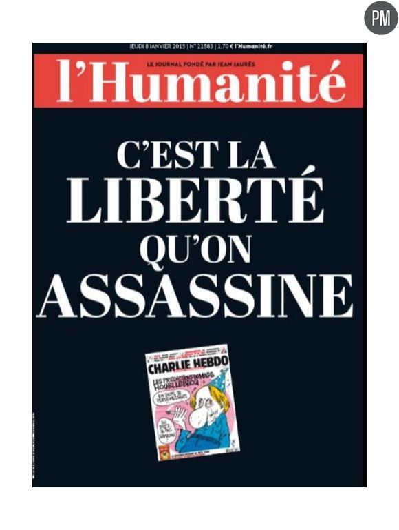 Une de "L'humanité"