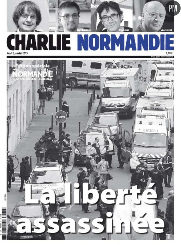 Une de "Paris-Normandie" qui a changé de nom