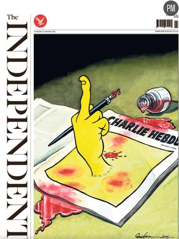 Une de "The Independent"