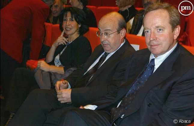 Jean Germain (au centre) en 2004