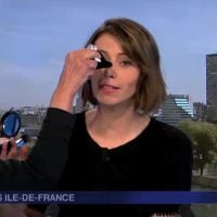 Bugs et retouche maquillage en plein JT sur France 3 Paris Île-de-France !