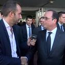 François Hollande : "J'ai regardé la première du 'Grand Journal'"