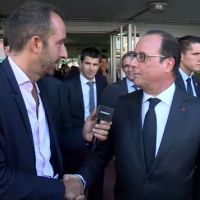 François Hollande : "J'ai regardé la première du 'Grand Journal'"