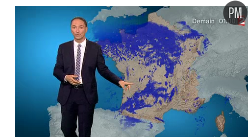 Philippe Verdier, chef du service météo sur France 2.