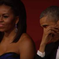 Barack Obama en larmes devant la prestation d'Aretha Franklin