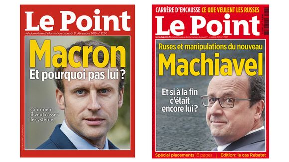 Et si c'était lui/elle : Quand "Le Point" voit tout le monde président