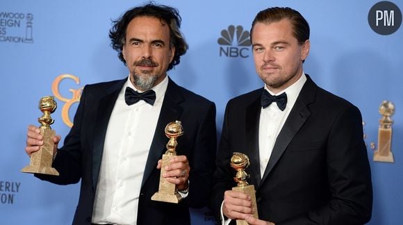 Alejandro G. Inarritu et Leonardo DiCaprio reçoivent trois Golden Globes pour "The Revenant"