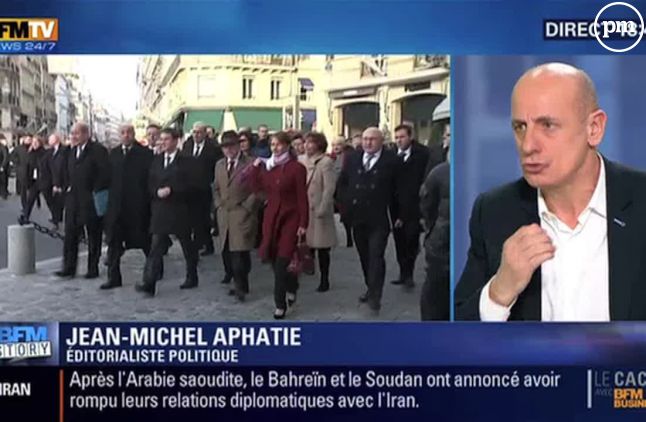 Jean-Michel Aphatie, sur BFMTV.