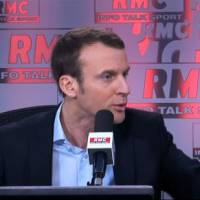 Emmanuel Macron s'écharpe avec un syndicaliste sur RMC