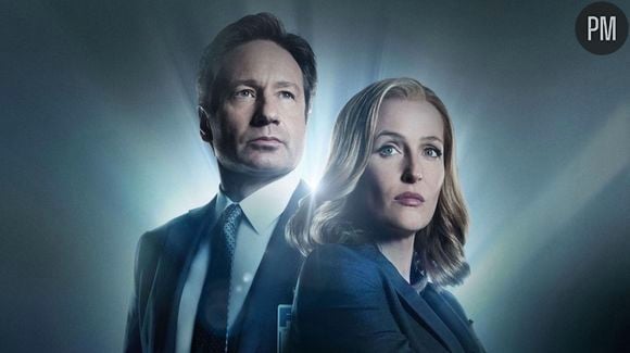 David Duchovny et Gillian Anderson dans "X-Files"