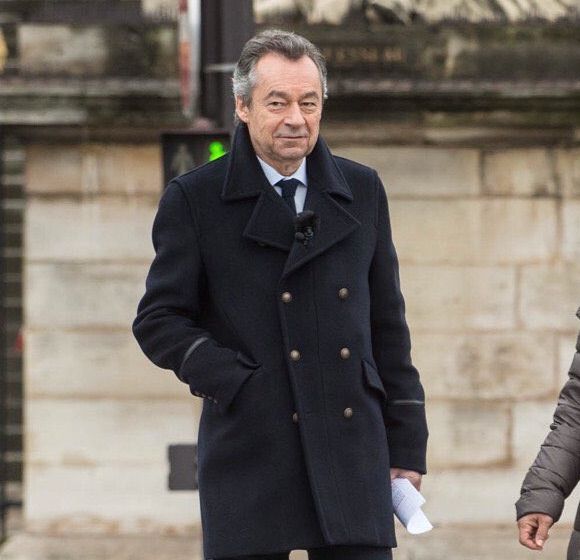 Michel Denisot et Christiane Taubira sur le tournage de "Conversations secrètes"