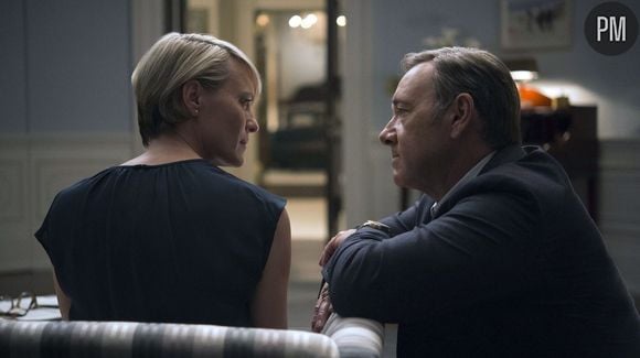 Robin Wright et Kevin Spacey dans "House of Cards"