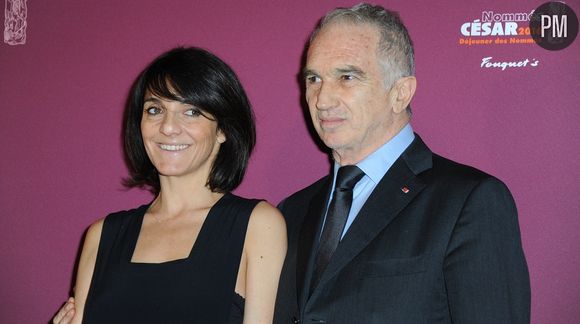 Florence Foresti et Alain Terzian, président de l'Académie