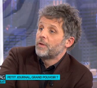 Stéphane Guillon, dans 'Médias le mag' sur France 5.